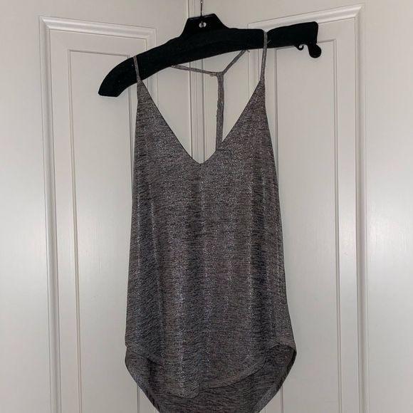 UO Silver Gray Tank Top - Picture 1 of 4